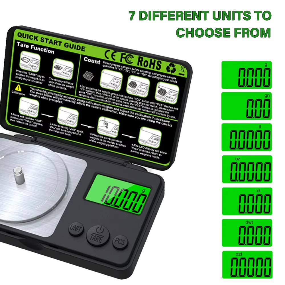 Mini Digital Scale Jewelry Mil - огляд і ціна Kitchen Scale Precise
